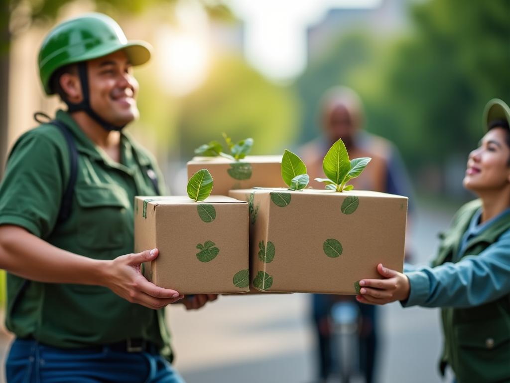 Miljøvennlige leveringsoptioner og bærekraft